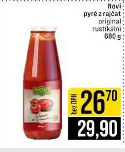 Jip Novi pyré z rajčat original rustikálni 680 g nabídka