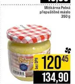 Jip Mlékárna Polná přepuštěné máslo 350 g nabídka