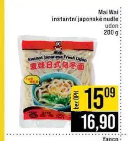 Jip Mai Wai instantní japonské nudle udon 200 g nabídka