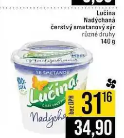 Jip Lučina Nadýchaná čerstvý smetanový sýr různé druhy 140 g nabídka