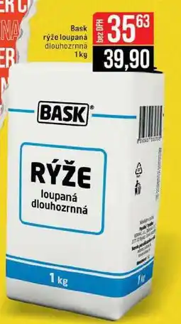 Jip Bask rýže loupaná dlouhozrnná 1kg nabídka