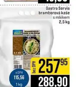 Jip Gastro Servis bramborová kaše s mlékem 2,5 kg nabídka