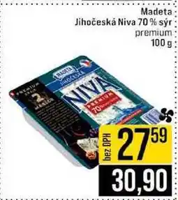 Jip Madeta Jihočeská Niva 70% sýr premium 100 g nabídka