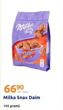 Action Milka Snax Daim nabídka
