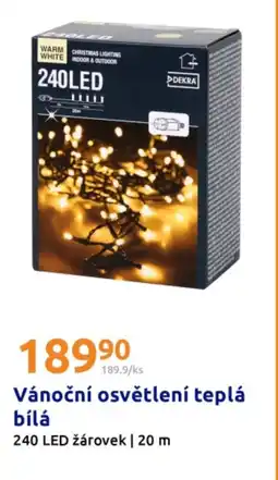 Action Vánoční osvětlení teplá bílá nabídka