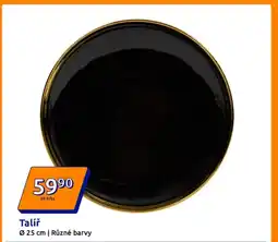 Action Talíř nabídka