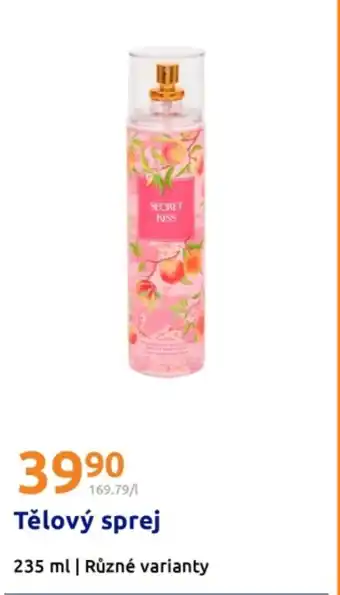 Action Tělový sprej nabídka