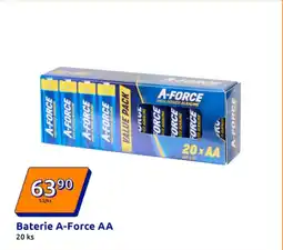 Action Baterie A-Force AA 20 ks nabídka