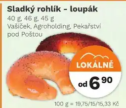 Konzum Sladký rohlík - loupák nabídka