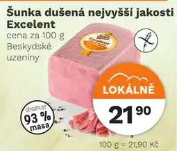 Konzum Šunka dušená nejvyšší jakosti Excelent nabídka