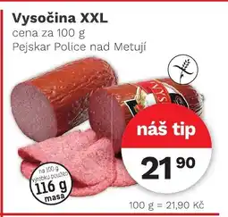 Konzum Vysočina XXL nabídka