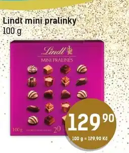 Konzum Lindt mini pralinky nabídka