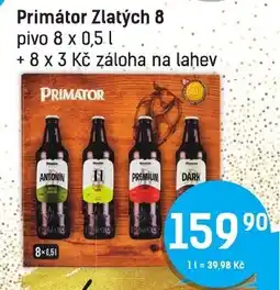 Konzum Primátor Zlatých 8 nabídka