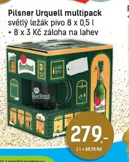 Konzum Pilsner Urquell multipack nabídka