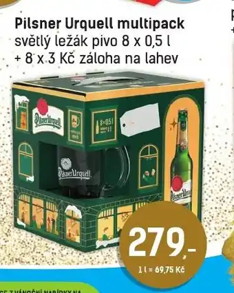 Konzum Pilsner Urquell multipack nabídka