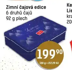 Konzum Zimní čajová edice nabídka