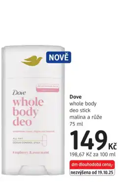 dm drogerie Dove nabídka