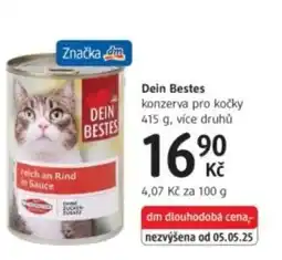 dm drogerie Značka Dein Bestes nabídka