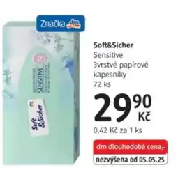 dm drogerie Značka dm Soft&Sicher nabídka