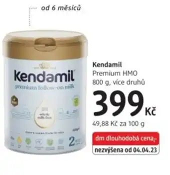 dm drogerie Kendamil nabídka