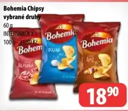 Partner Maloobchodní síť Bohemia Chipsy vybrané druhy nabídka
