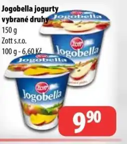 Partner Maloobchodní síť Jogobella jogurty vybrané druhy nabídka