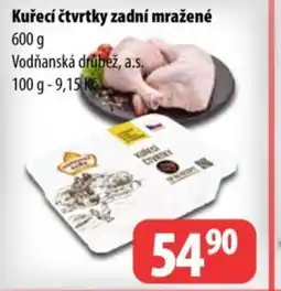 Partner Maloobchodní síť Kuřecí čtvrtky zadní mražené nabídka