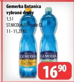 Partner Maloobchodní síť Gemerka Botanica vybrané druhy nabídka