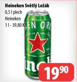 Partner Maloobchodní síť Heineken Světlý ležák nabídka