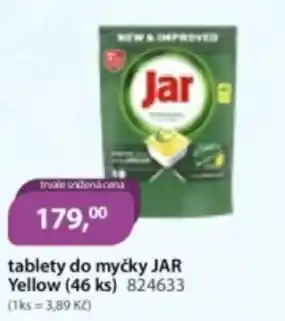 M.A.T. Tablety do myčky jar yellow (46 ks) 824633 (1ks 3,89 k2) nabídka