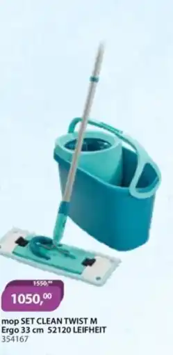 M.A.T. Mop set clean twist m ergo52120 leifheit 354167 nabídka