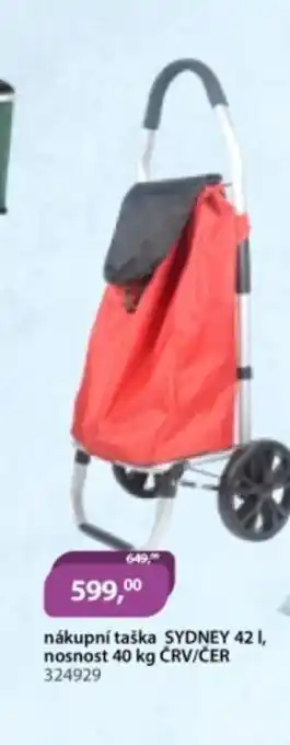 M.A.T. Nákupní taška sydney nosnost 40 kg črv/čer 324929 nabídka