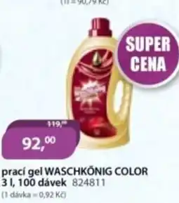 M.A.T. Prací gel waschkönig color , 100 dávek 824811 nabídka