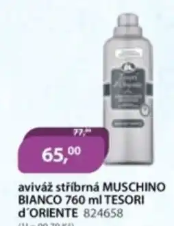 M.A.T. Aviváž stříbrná muschino bianco tesori d'oriente nabídka