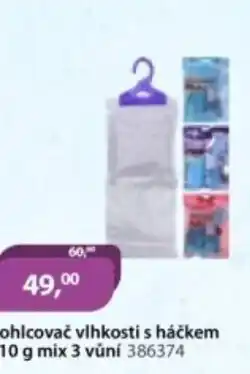 M.A.T. Pohlcovač vlhkosti s háčkem mix 3 vůní 386374 nabídka