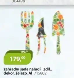M.A.T. Zahradní sada nářadí 3díl., dekor, železo, al 715802 nabídka