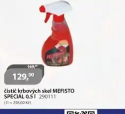 M.A.T. Čistič krbových skel mefisto speciál nabídka