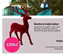 Pepco Bordový stojící jelen nabídka