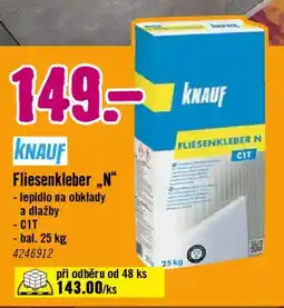 Hornbach KNAUF Fliesenkleber „n“ nabídka