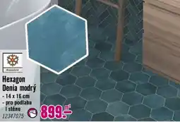 Hornbach Hexagon denia modrý nabídka