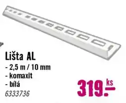 Hornbach Lišta al nabídka