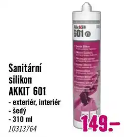 Hornbach Sanitární silikon akkit 601 nabídka