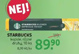 Rossmann Starbucks nabídka