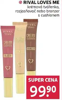 Rossmann Rival loves me nabídka