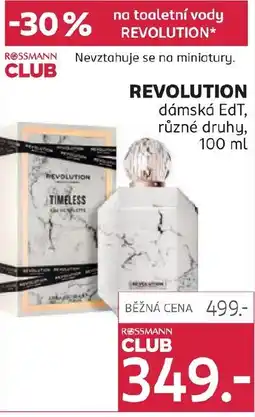 Rossmann Revolution nabídka
