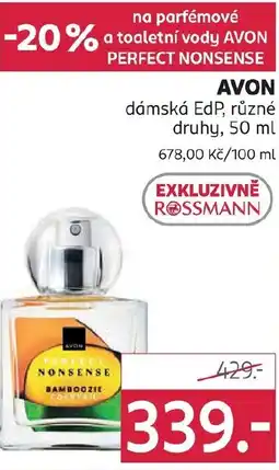 Rossmann Avon nabídka