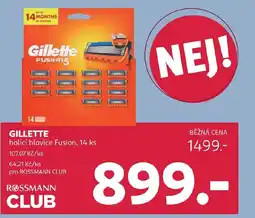 Rossmann Gillette nabídka