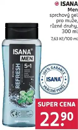Rossmann ISANA Men nabídka