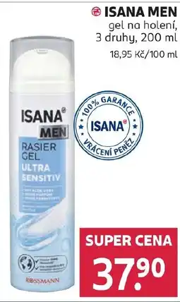 Rossmann Isana men nabídka