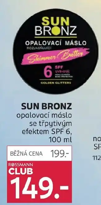 Rossmann Sun bronz nabídka